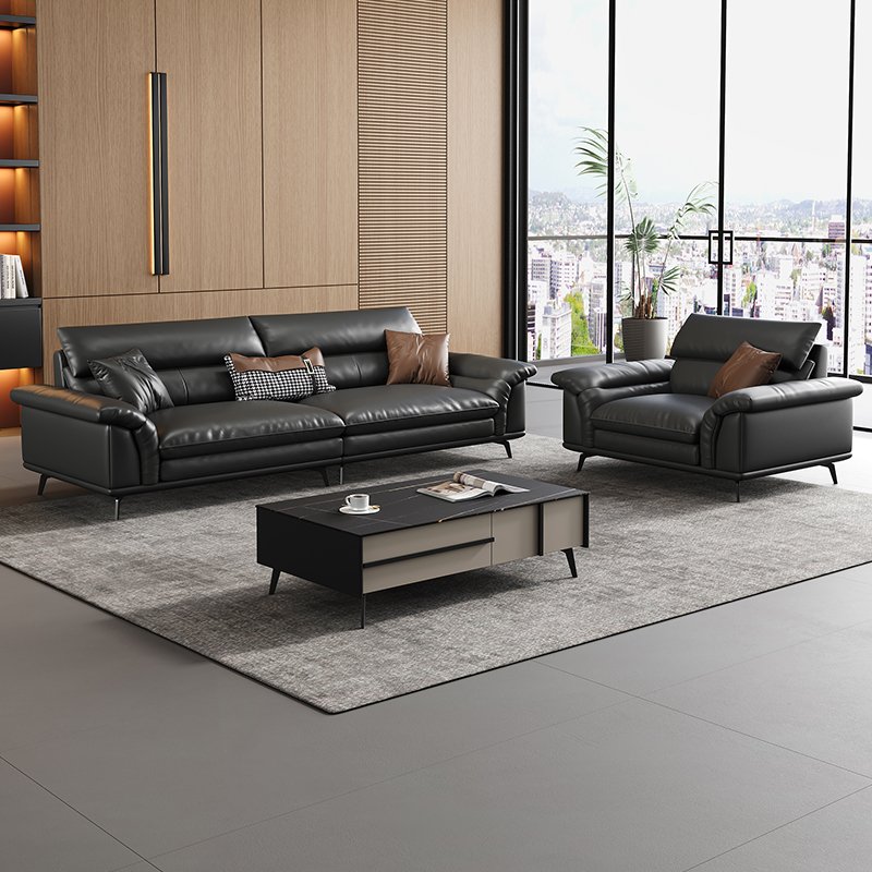 Office Sofas Leather Office Sofa Modern Office Waiting Room Furniture Couch European Style