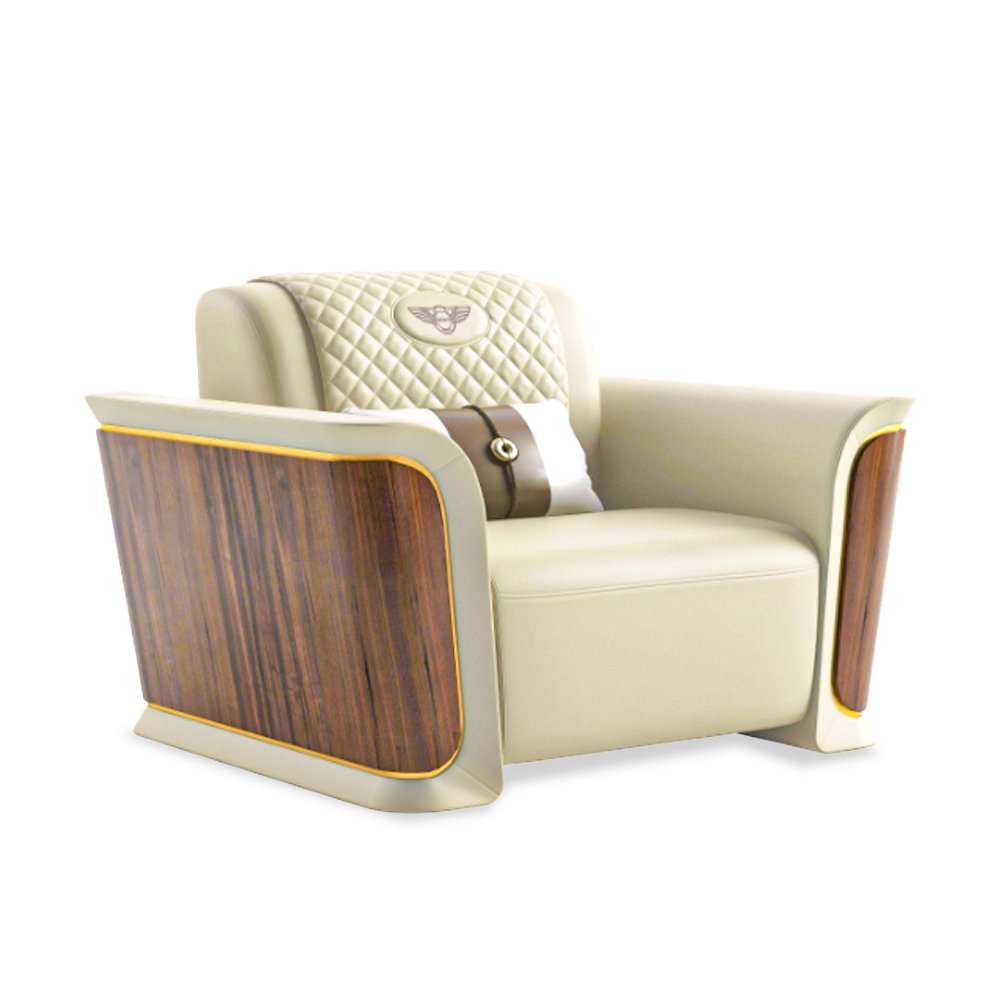 Hot Sale Office Furniture Modern Comfortable and Minimalist Office Sofa Sectional Sofa Set European Style Sofa in Leather