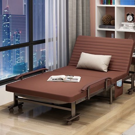 Queen King Single Size Folding Backrest Adjustable Bed Style Design Modern Bedroom Living Room Furniture Bed