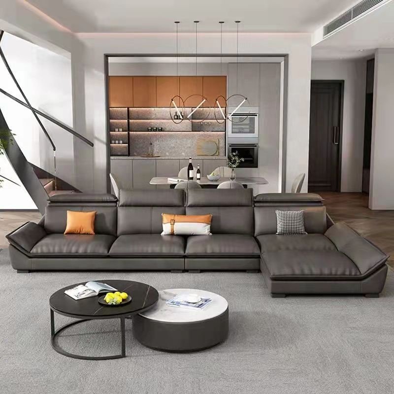 Striped Sofa Sofa Combination Dwomen Tech Cloth New 1 Piece Set Luxfashionern Living Room Summerucasuale Leather 275*85*80cm *