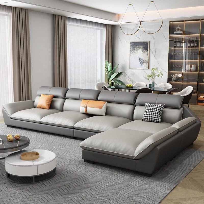 Striped Sofa Sofa Combination Dwomen Tech Cloth New 1 Piece Set Luxfashionern Living Room Summerucasuale Leather 275*85*80cm *
