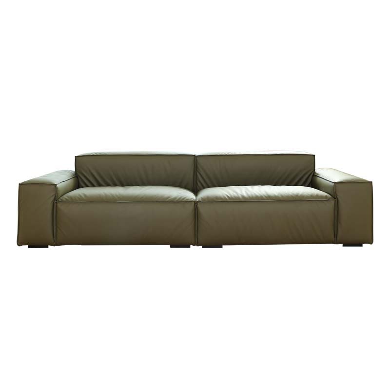 Kabasa European office sofa 3 seater muebles studio couch water repellent leather modular sectional sofa