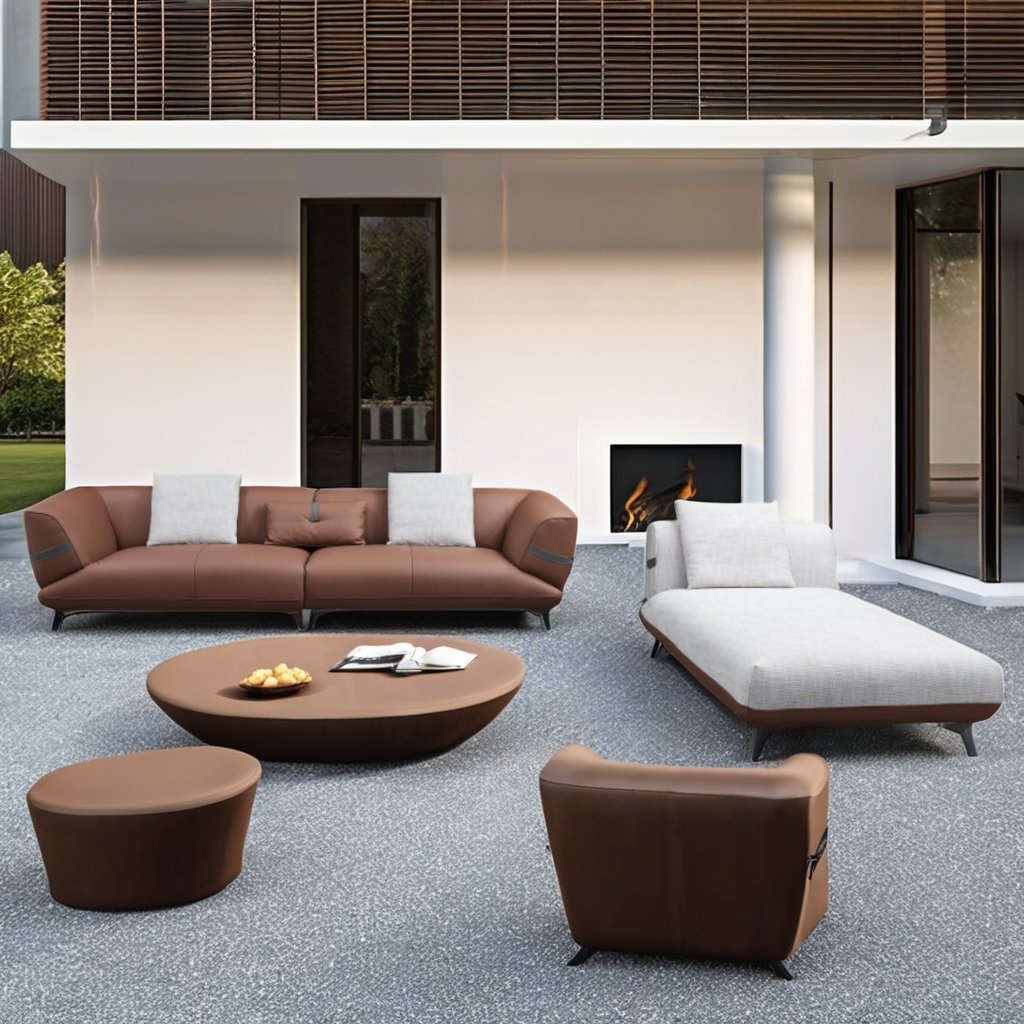 Modern Leather Office Sofa Couch Set for Conference Living Room Hotel School Home Office Furniture Model Appearance