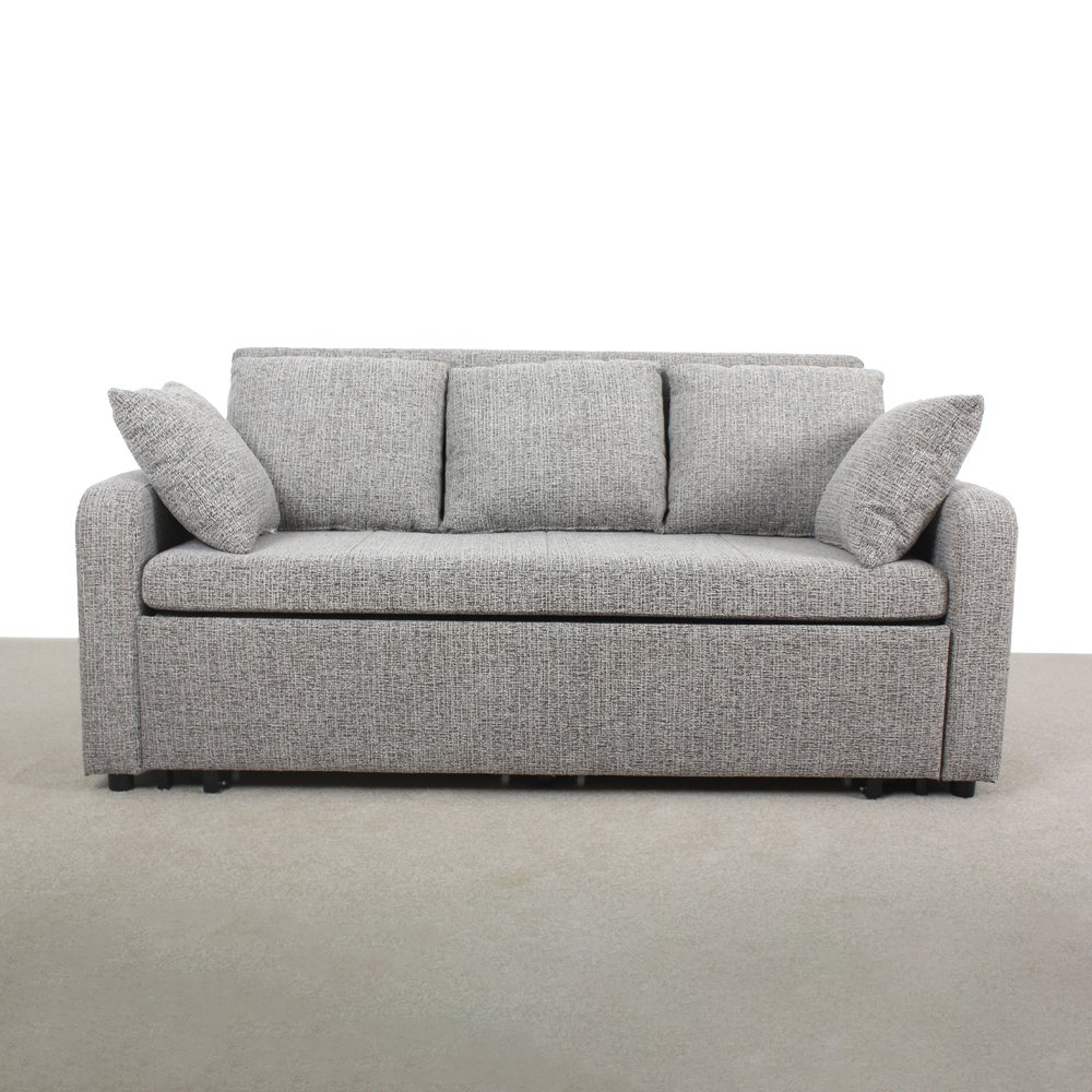 Multi-purpose Living Room Pull Out Sofa Set Furniture Modern Fabric Folding Corner Sofa Beds with Storage