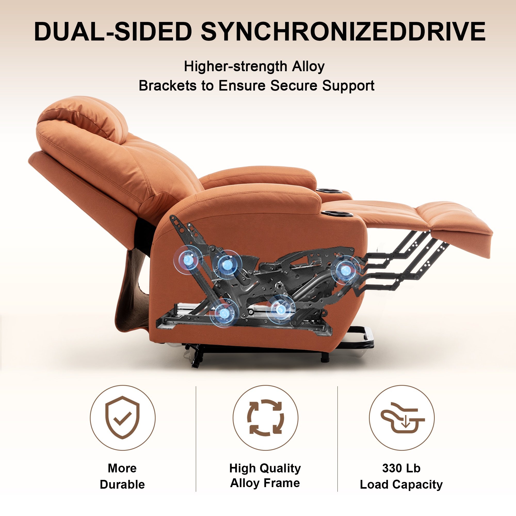 Reclining Sofa Reclinable Leisure Massage Heating Chair Leather Recliner Electric Sofa