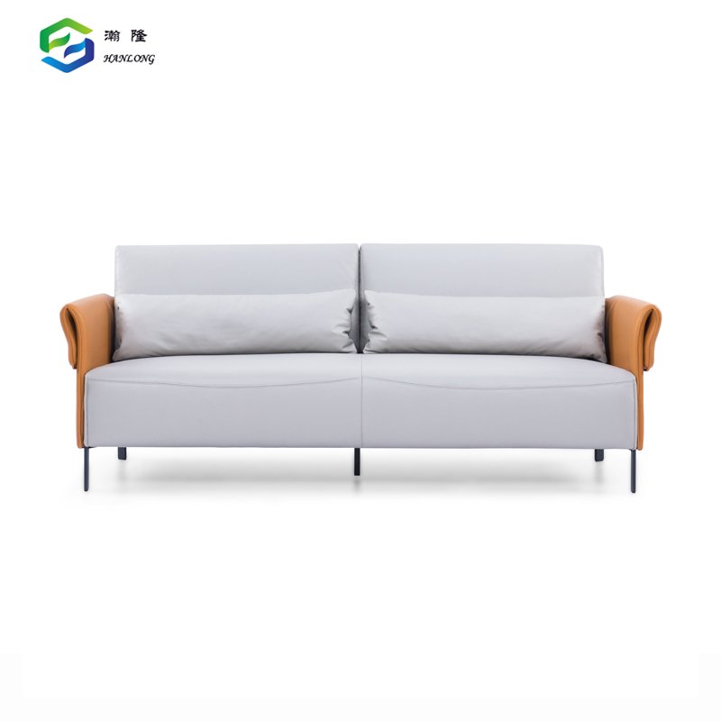 New Design Leather Sofa Comfortable Single Seater Office Sofa Set