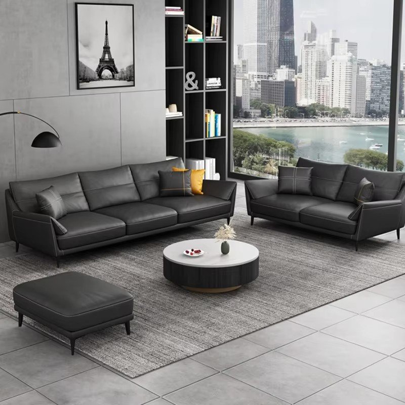 Commercial Office Furniture Reception Sofas Office Leather Furniture Office Sofa