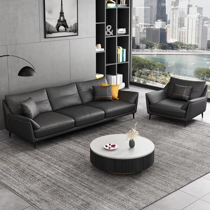 Commercial Office Furniture Reception Sofas Office Leather Furniture Office Sofa