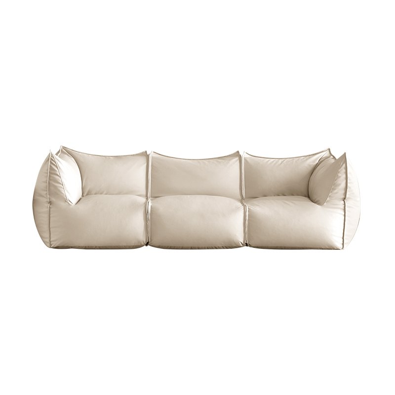 Indoor Modern Sectional Bean Bag Matched Modular Bean Bag Sofa Chairs Customized Sizes Beanbag Cover