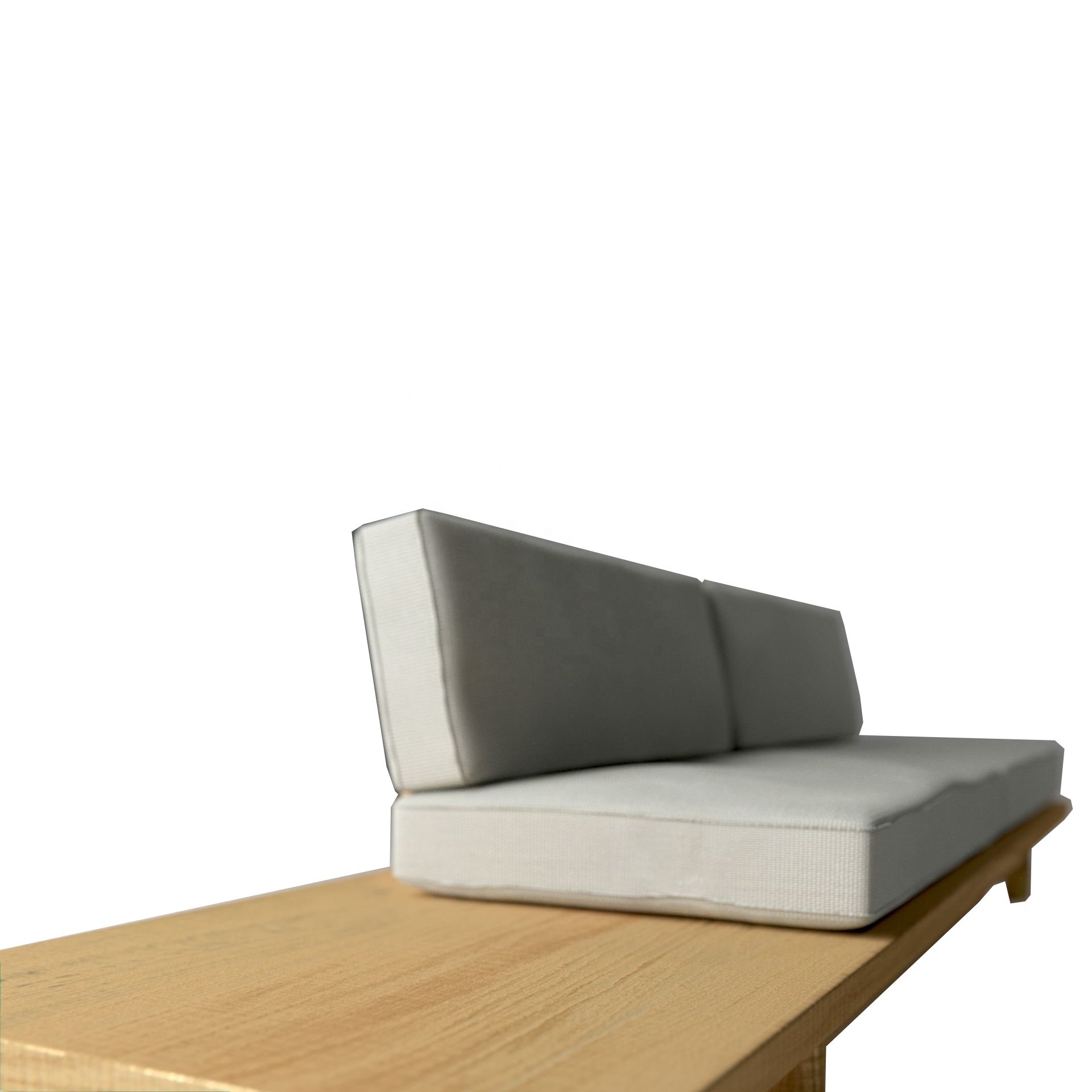 Modern Antique-Style Two-Seat Sofa Set Comfortable Solid Wood Furniture for Office Apartment or Hotel Living Room