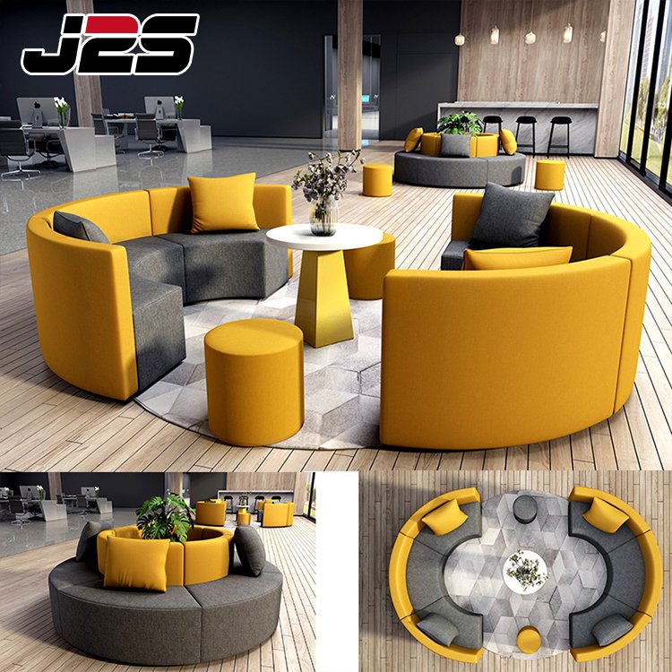 Modern Sofa commercial fabric sofa Hotel Lobby Home Living Room Furniture