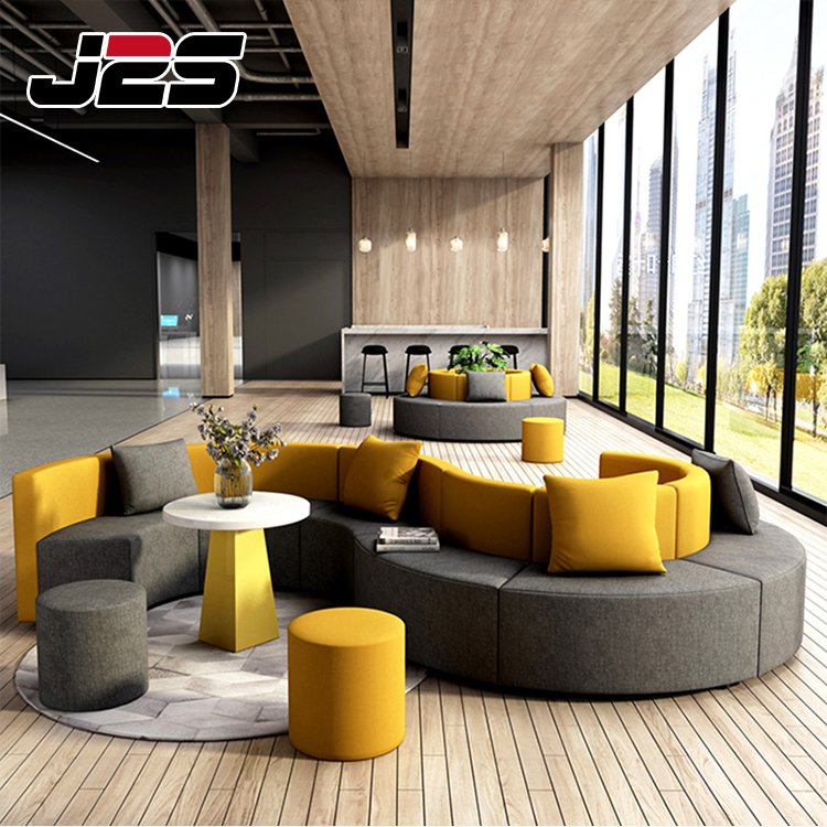 Modern Sofa commercial fabric sofa Hotel Lobby Home Living Room Furniture