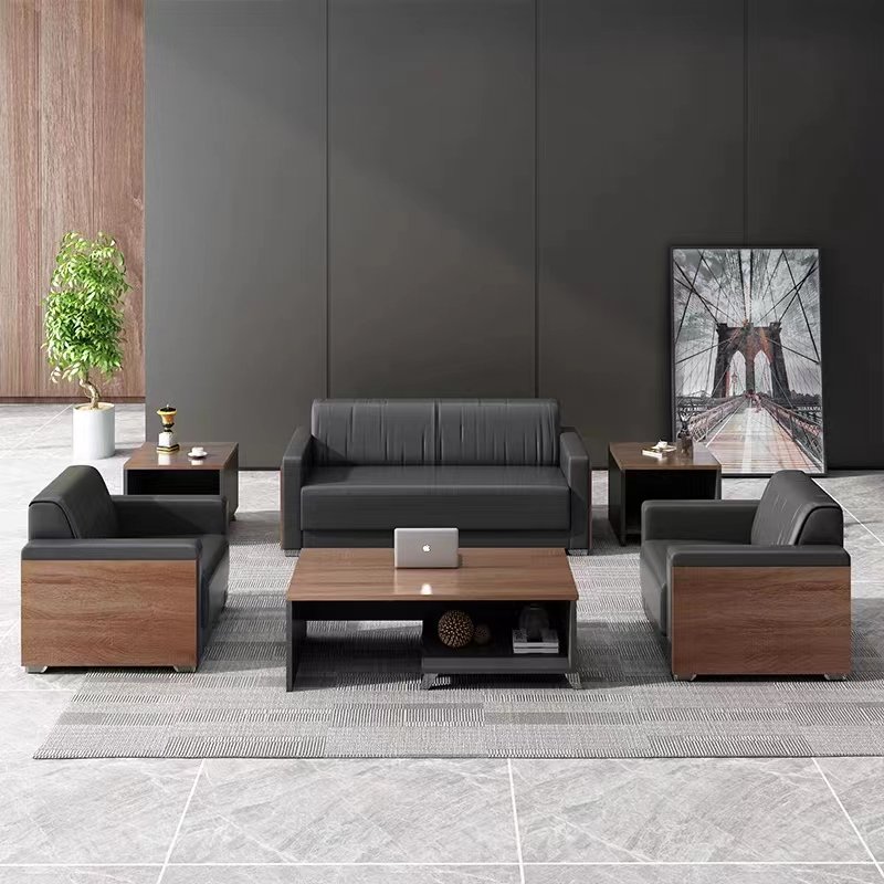 Office furniture modern reception visitor office guest executive office sofa set furniture