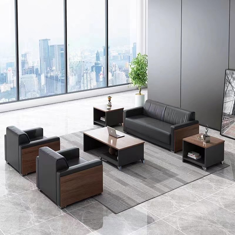 Office furniture modern reception visitor office guest executive office sofa set furniture