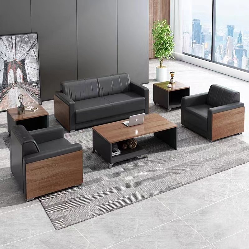 Office furniture modern reception visitor office guest executive office sofa set furniture