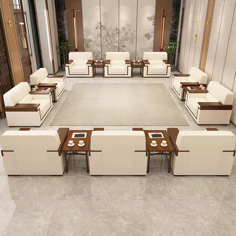 tufted office sofa large u shape office sectional sofa luxury office single seater sofa