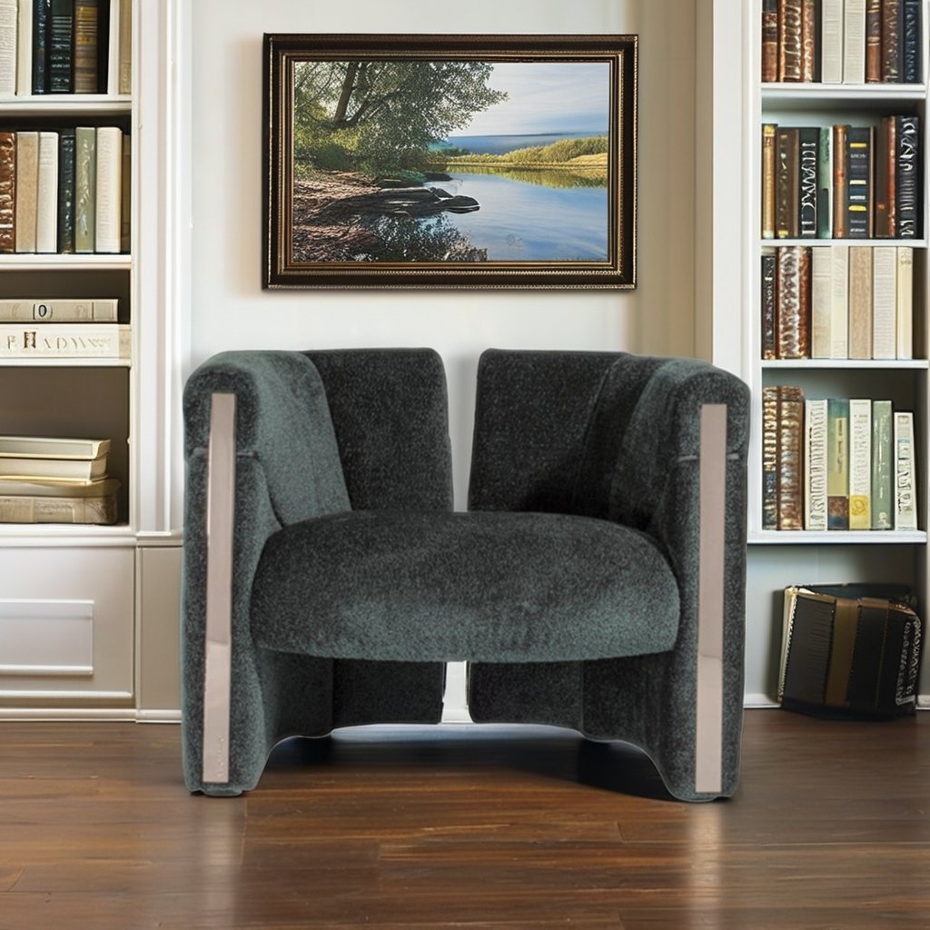 Luxury Italian style single armchair Modern design mini office sofa Living room Bedroom Comfortable seating Stylish accents