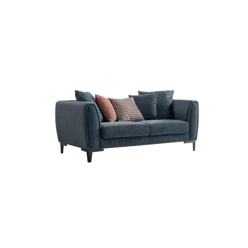 Nordic Luxury Modern Design Creative Living Room Home Furniture Sponge Wood Frame Fabric Velvet Sofa