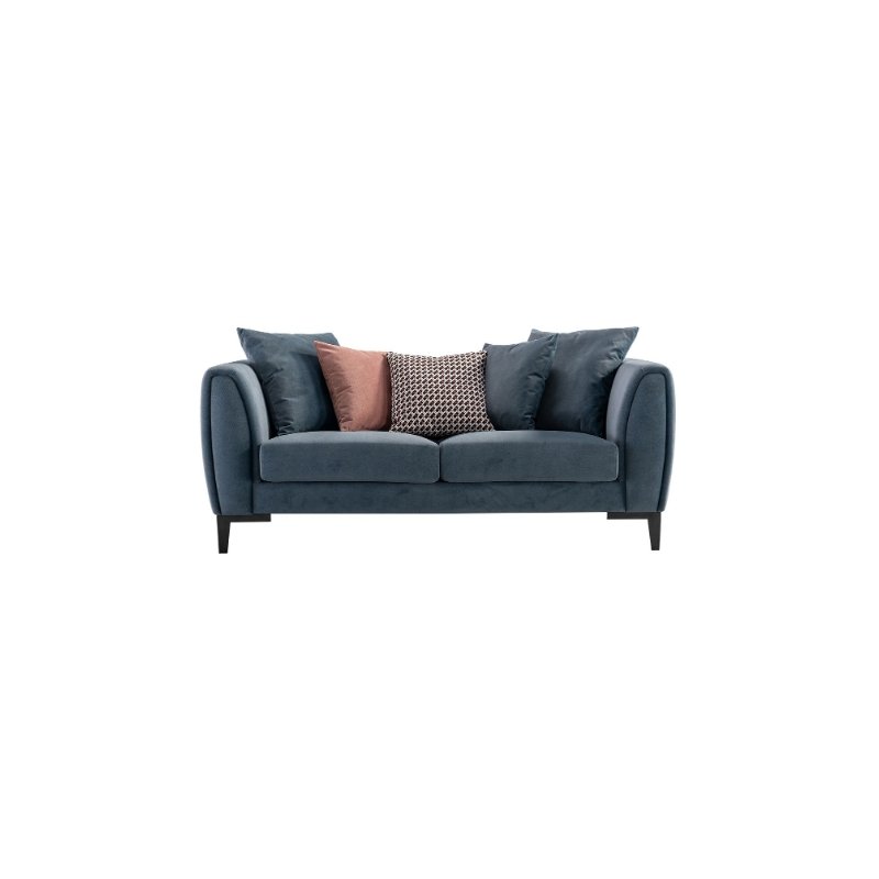 Nordic Luxury Modern Design Creative Living Room Home Furniture Sponge Wood Frame Fabric Velvet Sofa