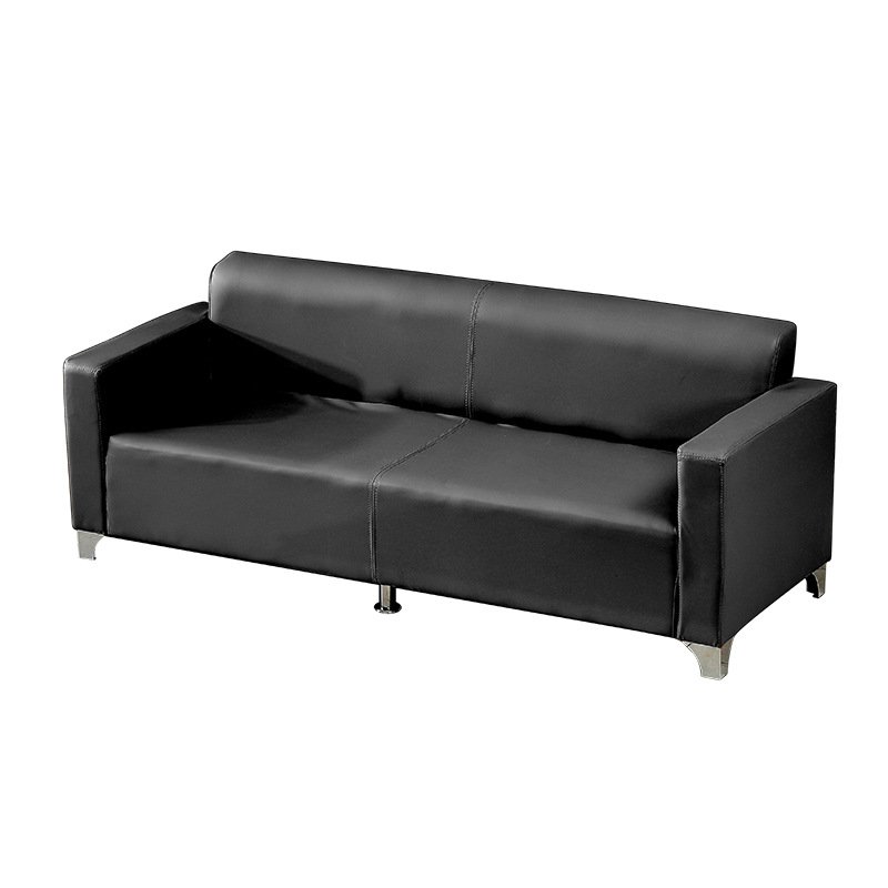 Simple office sofa Fashion casual leather office sofa