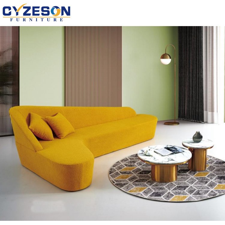 2022 New design wholesale latest Lamb cashmere Luxury comfort living room and office sofa
