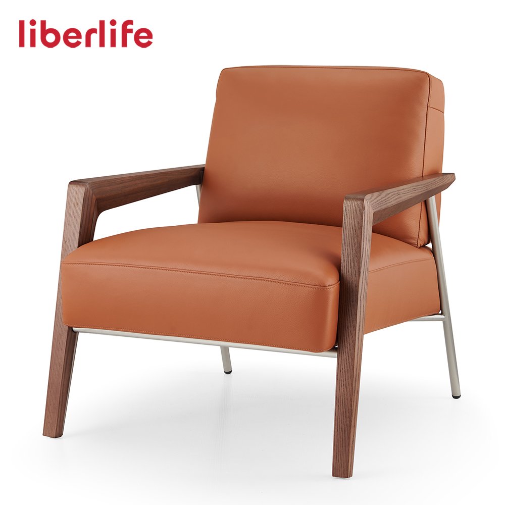 Modular furniture metal frame executive comfort reception meeting single office sofa chair