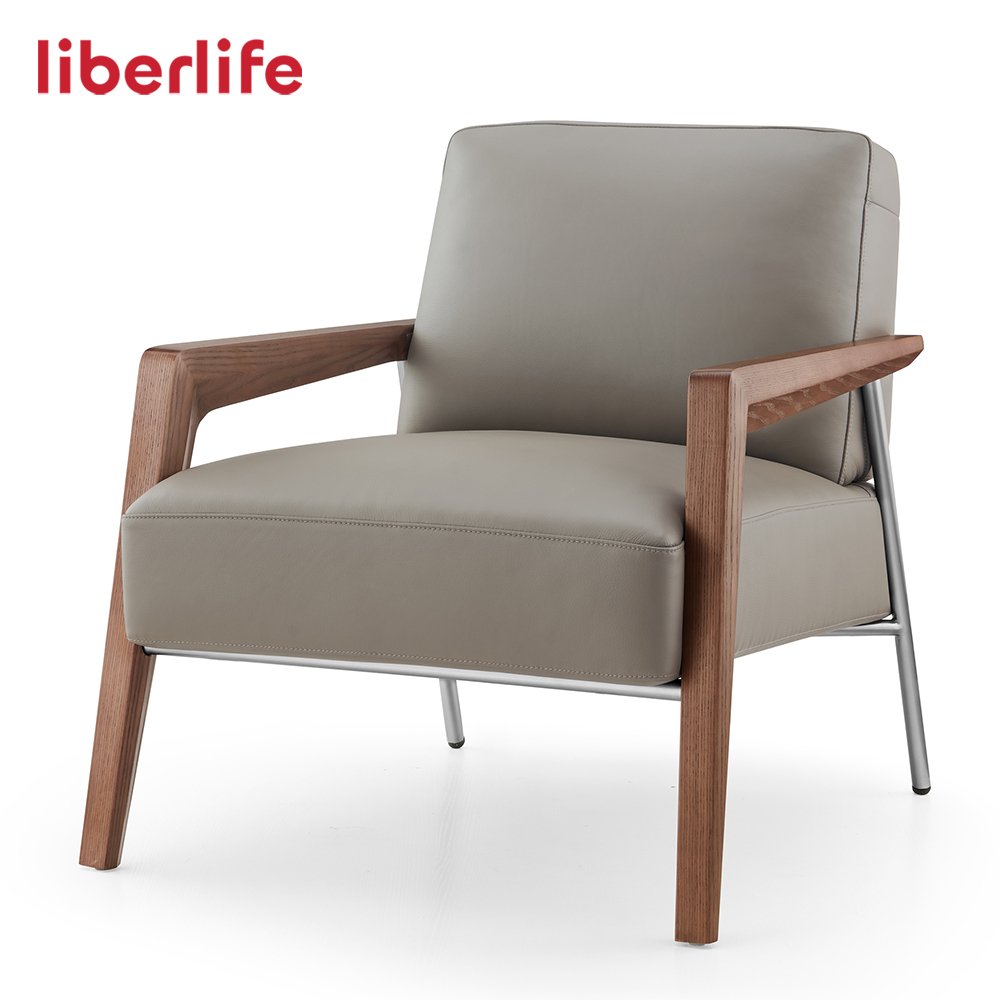 Modular furniture metal frame executive comfort reception meeting single office sofa chair