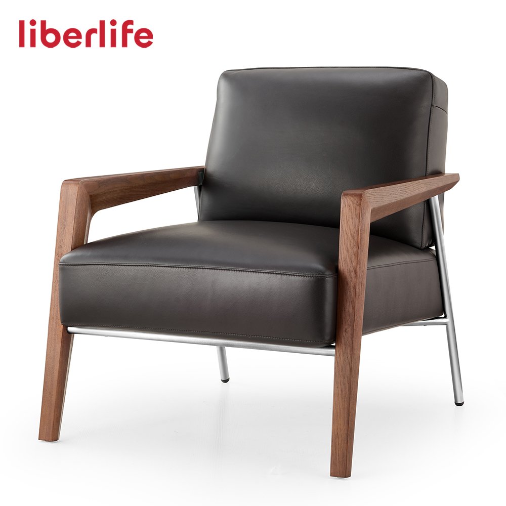 Modular furniture metal frame executive comfort reception meeting single office sofa chair