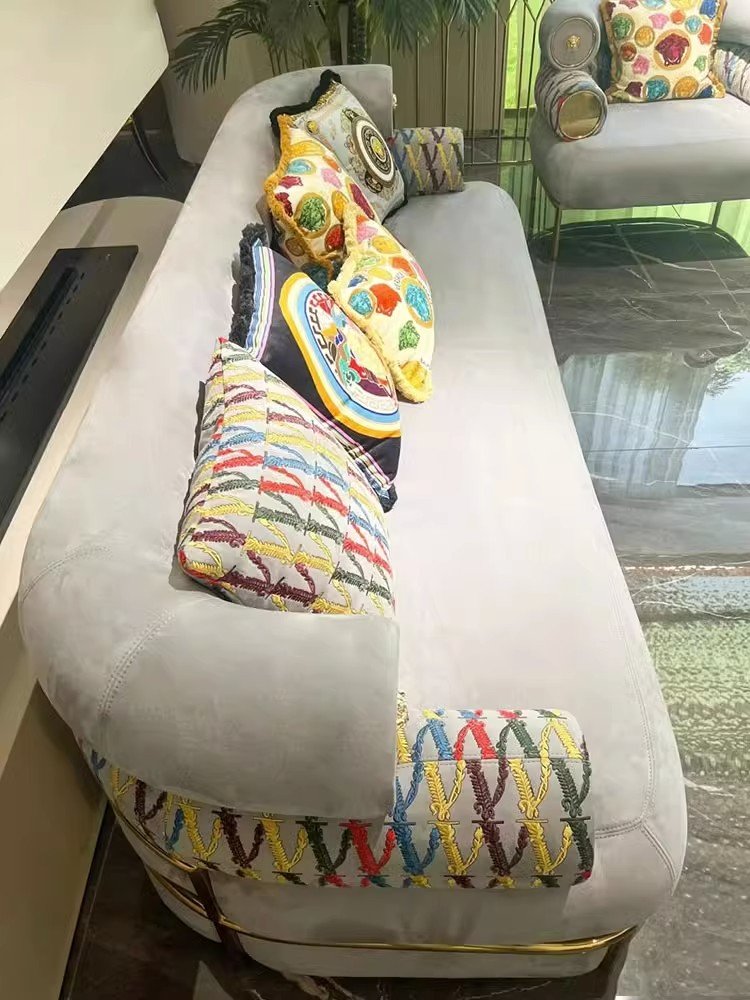 Modern fabric sectional sofa living room furniture sofa set modern design couch luxury u shape sofa Other living room furniture