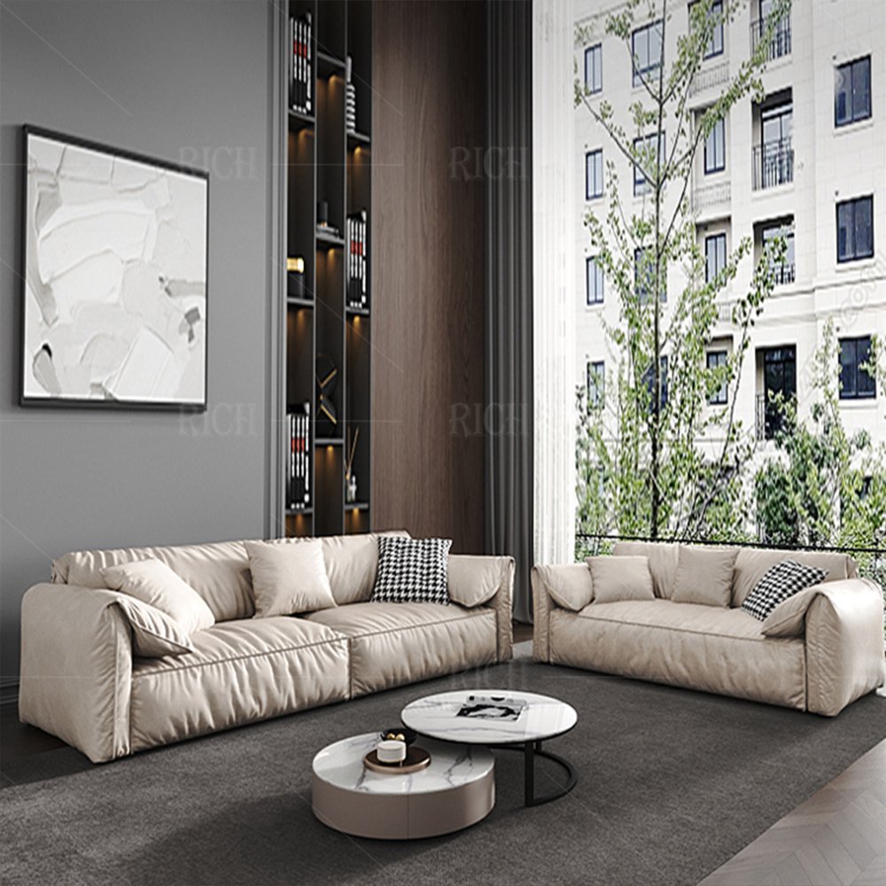family simple white couch lounge lounge suite sofa settee Italian sofa for living room furniture sofa modern couch