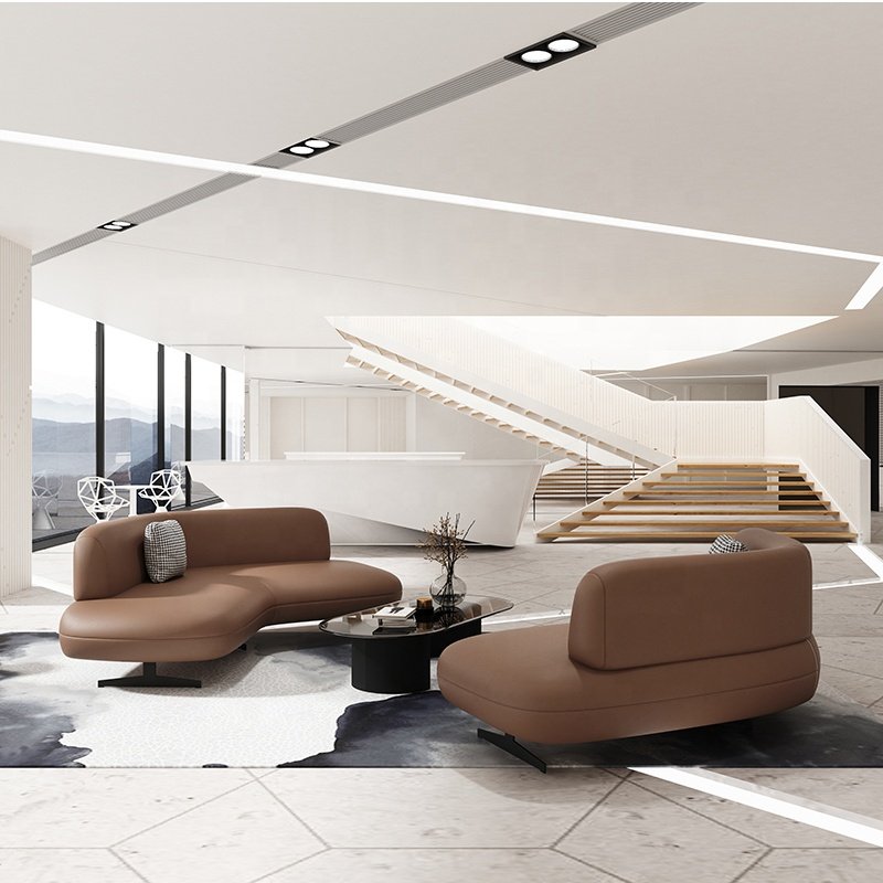 executive office reception sofa, 3 seater sofa for office use