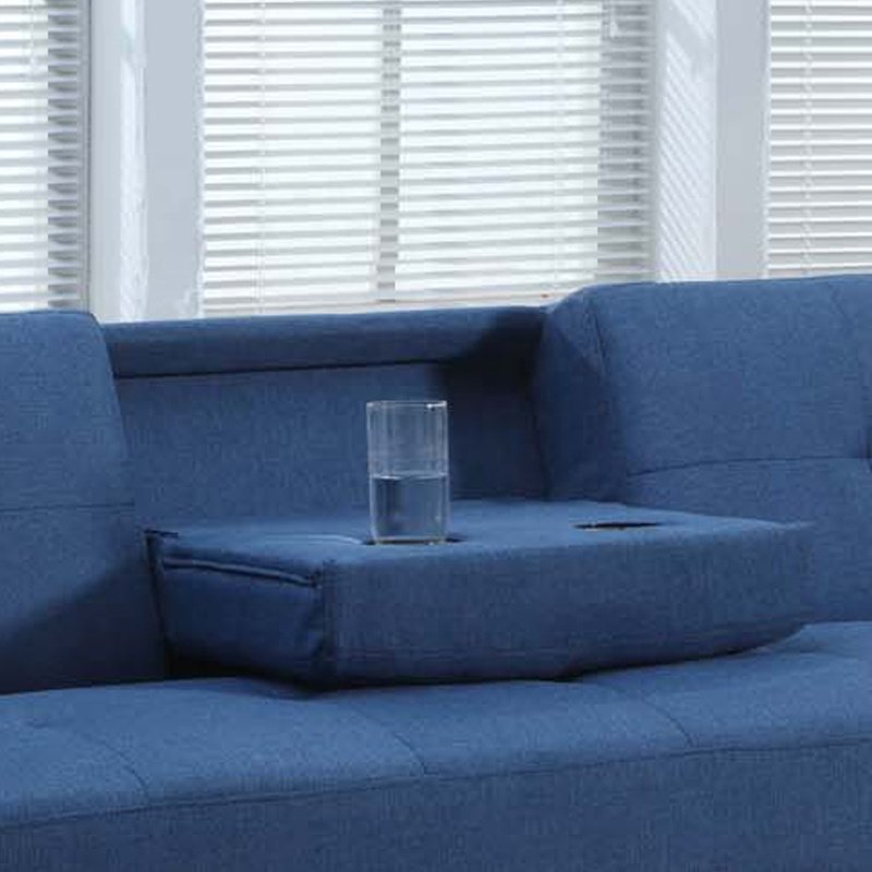 Modern style Living Room Apartment Office Sofa folding sofa bed fabric sofa Linen Fabric Factory Direct Multi-functional