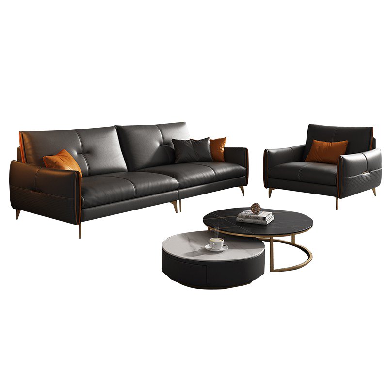 Modern Minimalist Office Sofa Set 1+2+3 Person for Business Reception Leisure Living Room Hotel School