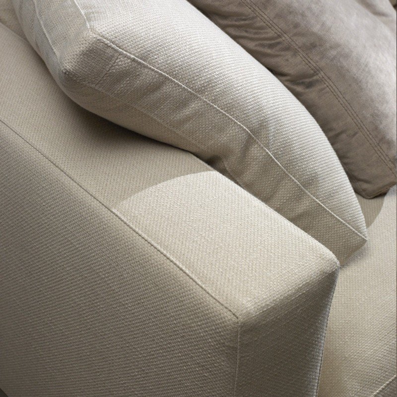 Soft fabric family hall office sofa leisure soft furniture settee fabric moon chair sectional couch sofa set