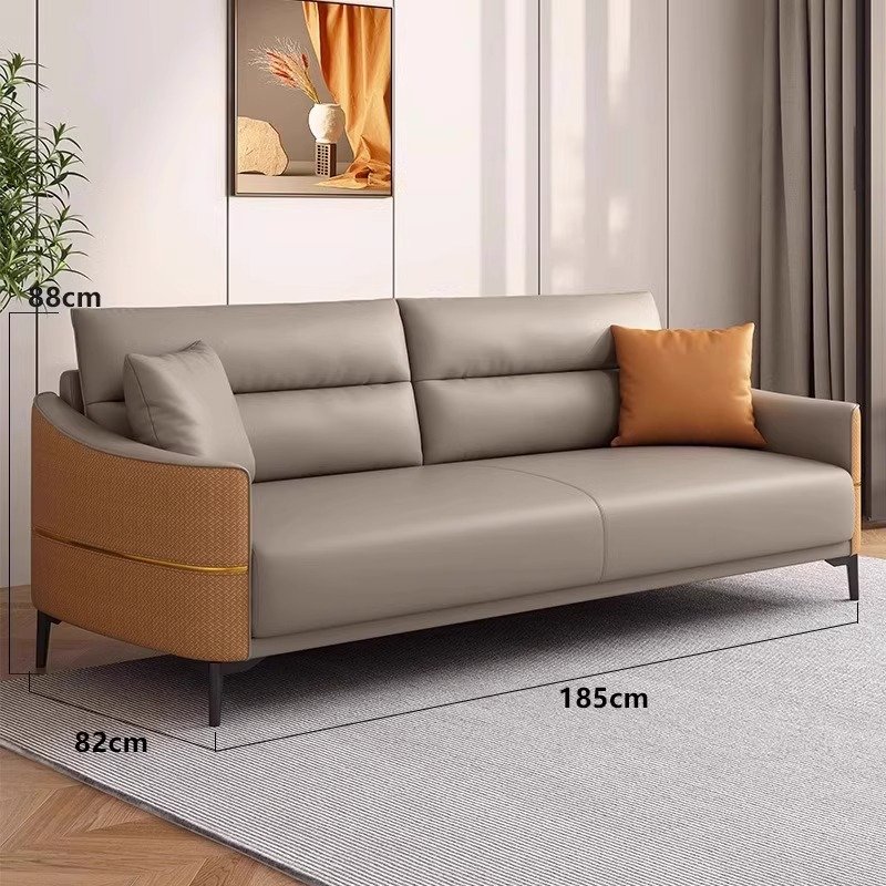 1 3 Person High Quality Modern Style VIP Boss Executive Leather Office Sofa For General Manager