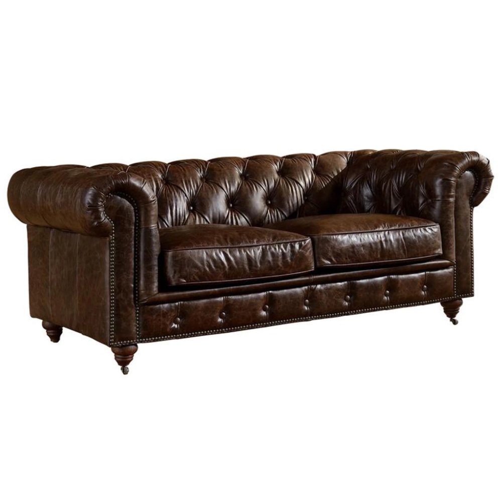 New Design Chesterfield And Elegant Living Room Sofas With Wheels Original Leather Sofa Set Furniture For Your bedroom furniture