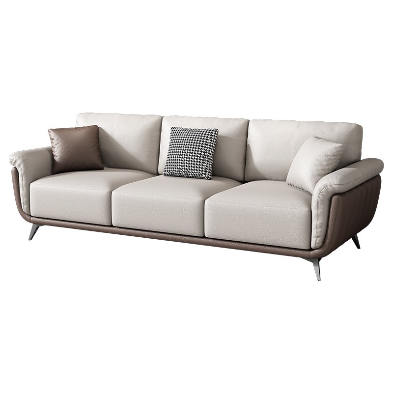 Luxury Office Sofa with Coffee Table Set Office Room Furniture Synthetic Leather Sofa Modular Modern