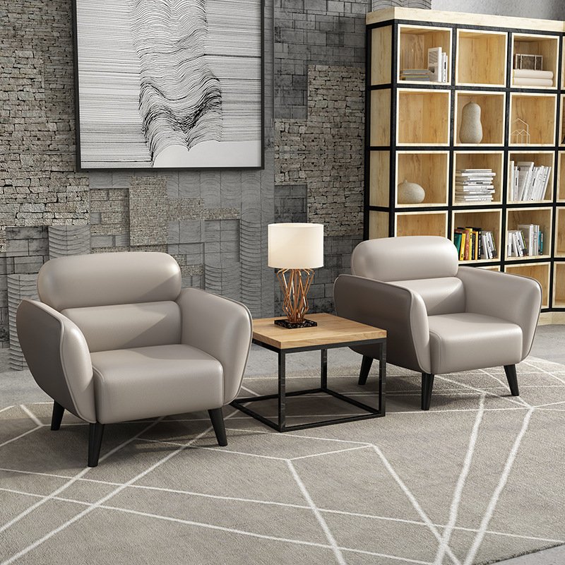 Professional Custom office sofa modern sectional sofa Lounge Waiting couch office furniture commercial Salon bar reception sofa