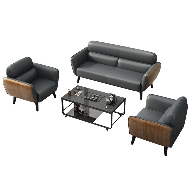 Professional Custom office sofa modern sectional sofa Lounge Waiting couch office furniture commercial Salon bar reception sofa