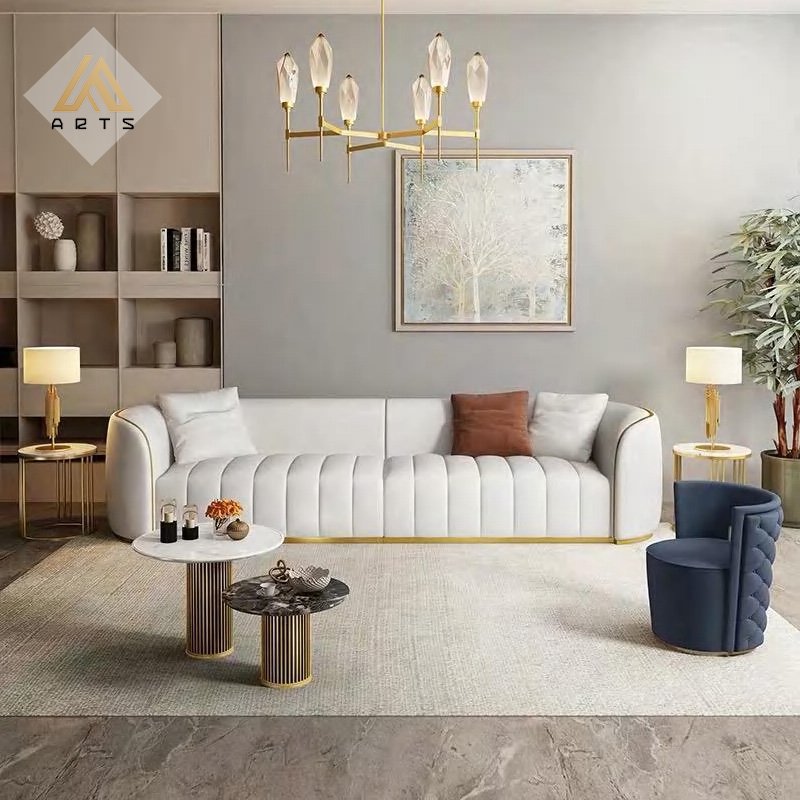 China factory whole sale cheap price living room furniture love seat sofa Italian designed sofa micro fiber leather couch sofa