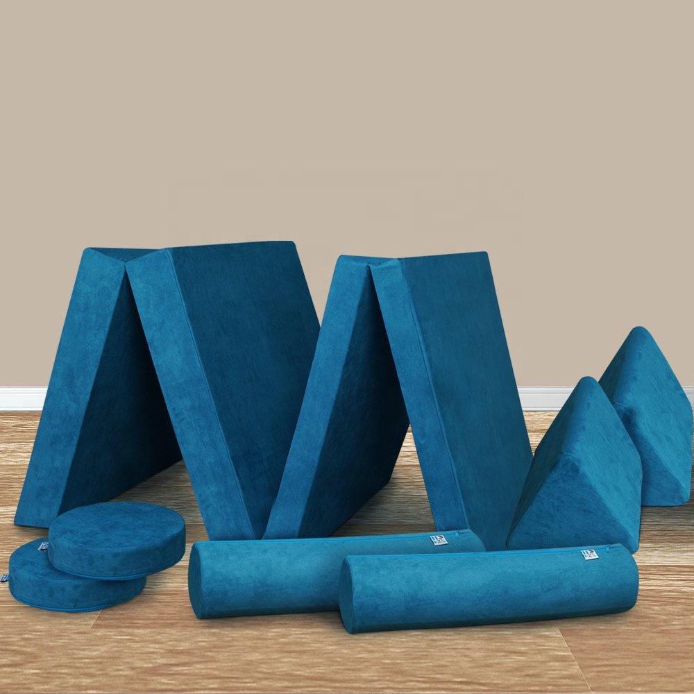 Kids Furniture DIY Sofa Couch Kids Crawling Sliding Mattress Comfort Foam Blocks Magnetic Play Couch Baby