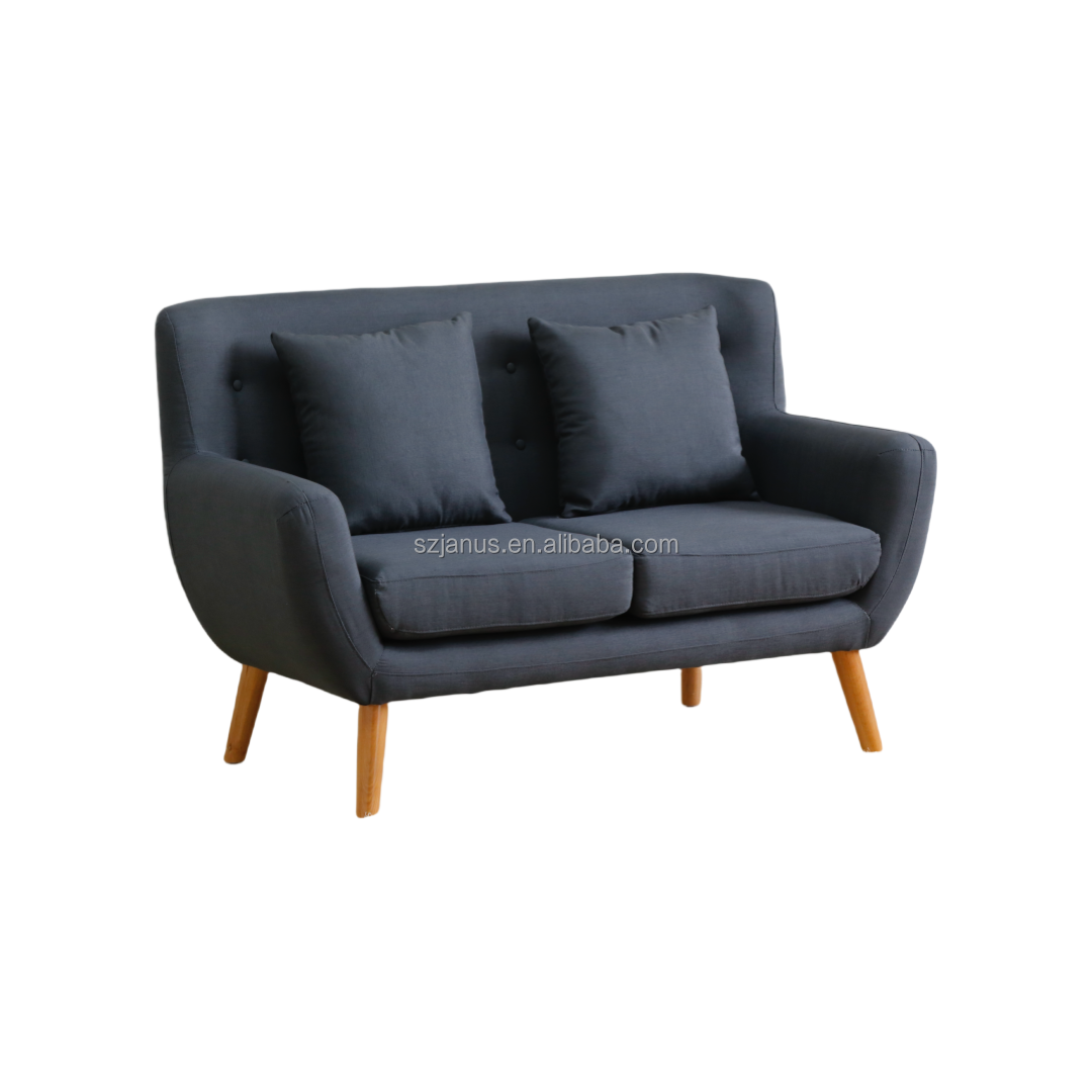 Cheap Fabric Modular Sofa Set Home Furniture Minimal 2 Seater Couch Living Room Sofas For Small Space
