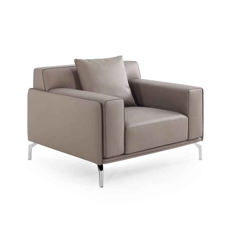 Simple New Design leather small Three Seat Executive office sofa set