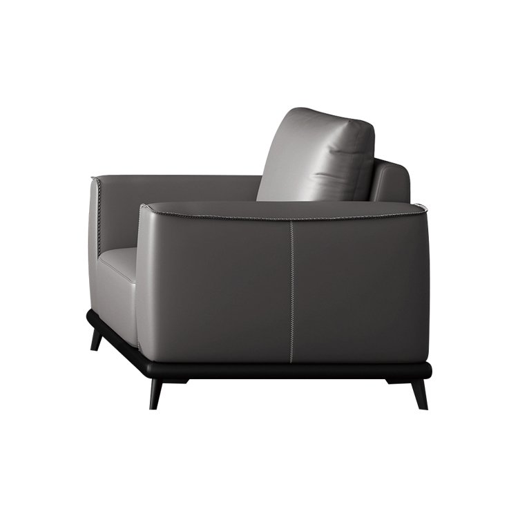 customization bonanza made in China modern affordable leather 3 seater sofa set