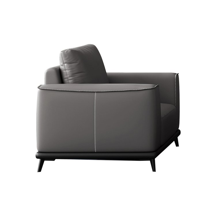 customization bonanza made in China modern affordable leather 3 seater sofa set