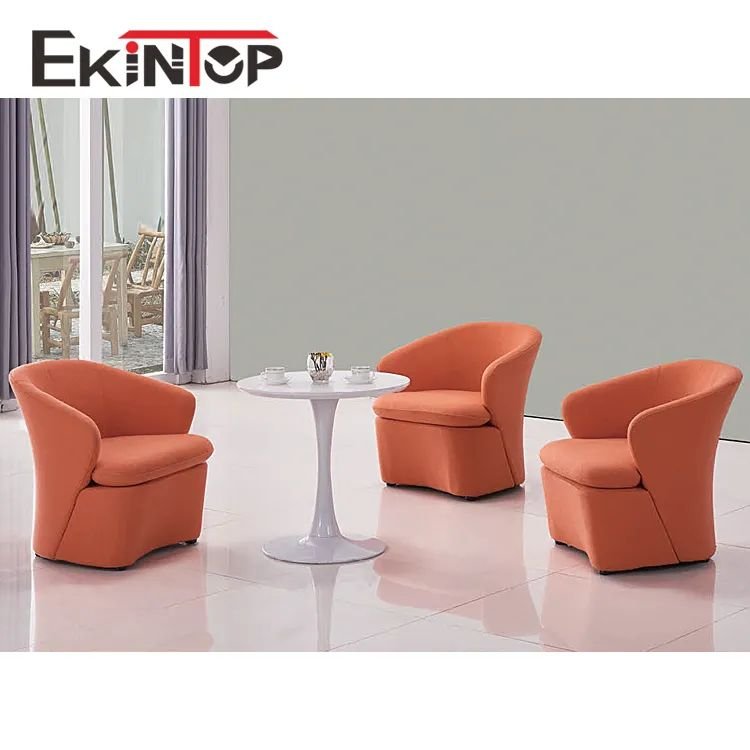 Ekintop Made In China High Quality Modern Top Grain Leather Living Room Office Sofa Chair