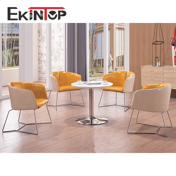 Ekintop Made In China High Quality Modern Top Grain Leather Living Room Office Sofa Chair