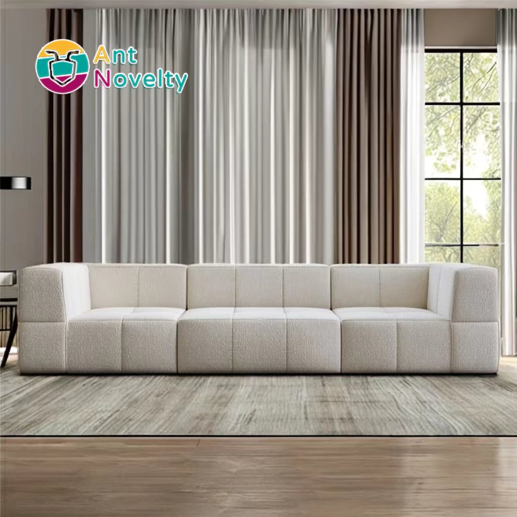 Compression modern simple straight leather sofa cover school, workshop, office