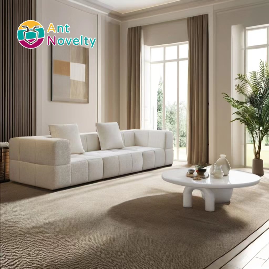 Compression modern simple straight leather sofa cover school, workshop, office