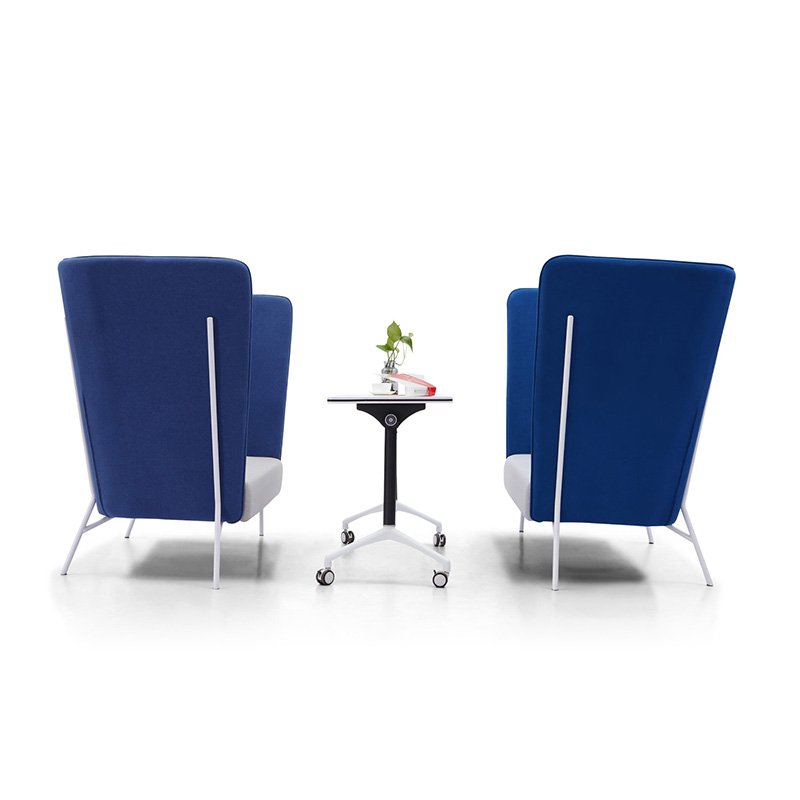 Luxury Customize High Back Cafe Dining Booth Bench Restaurant Fabric Booth Seating Chair